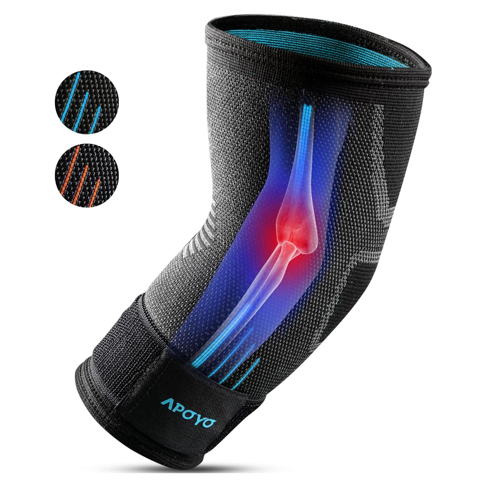 Soporte de Codo APOYO para Tendinitis y Artritis - Grande