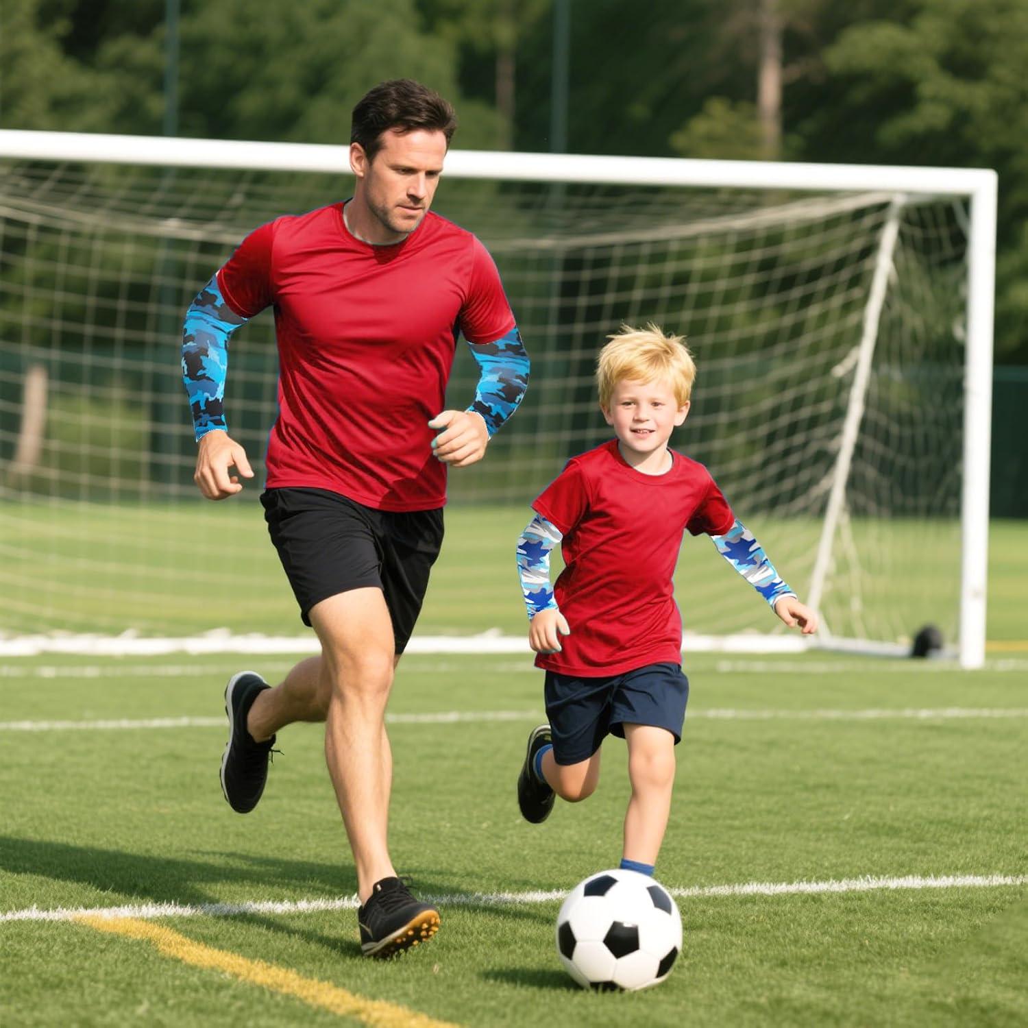 10 Pares Mangas de Protección Solar UV Unisex Seda Fría