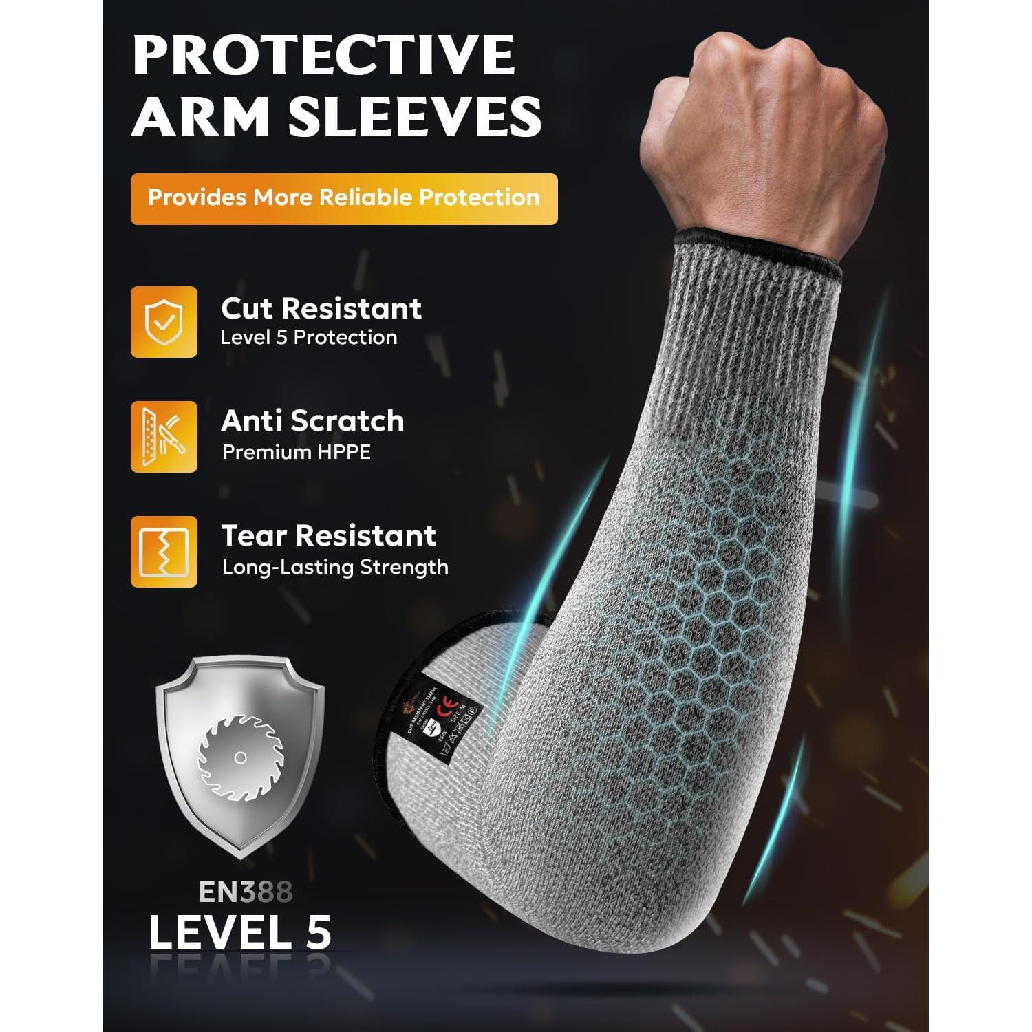 Mangas Protectores Evridwear para Jardinería y Trabajo - Grande