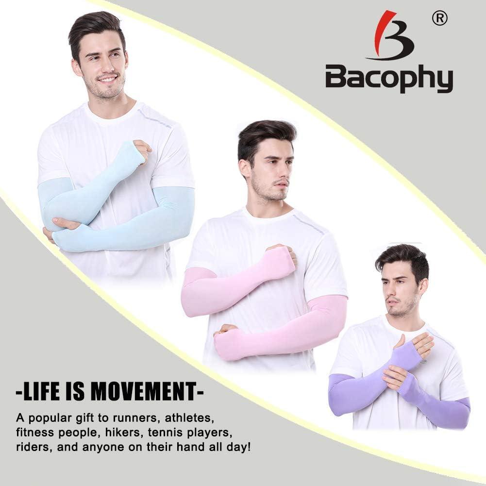 Mangas para Brazo Bacophy 3 Pares UV Enfriamiento UPF 50
