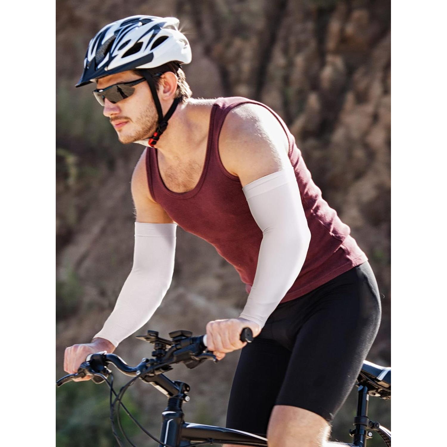 Mangas de Enfriamiento Foaincore 4 Pares Talla Única UV 50