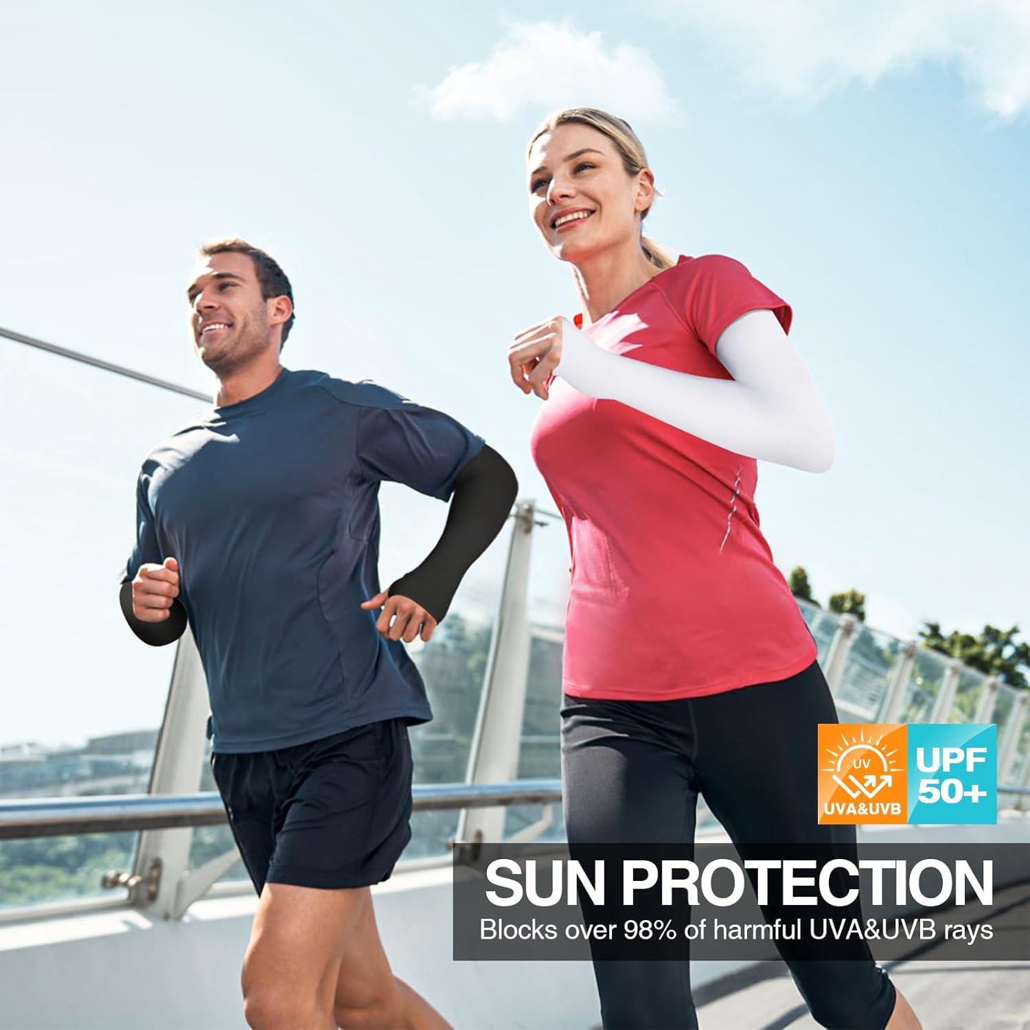 Mangas Refrigerantes UV LUOLIIL VOE para Hombres y Mujeres