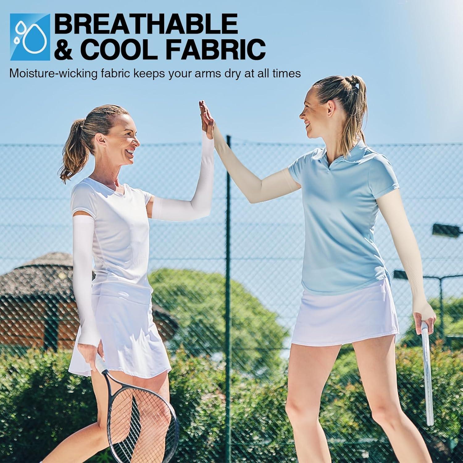 Mangas Refrigerantes UV LUOLIIL VOE para Hombres y Mujeres