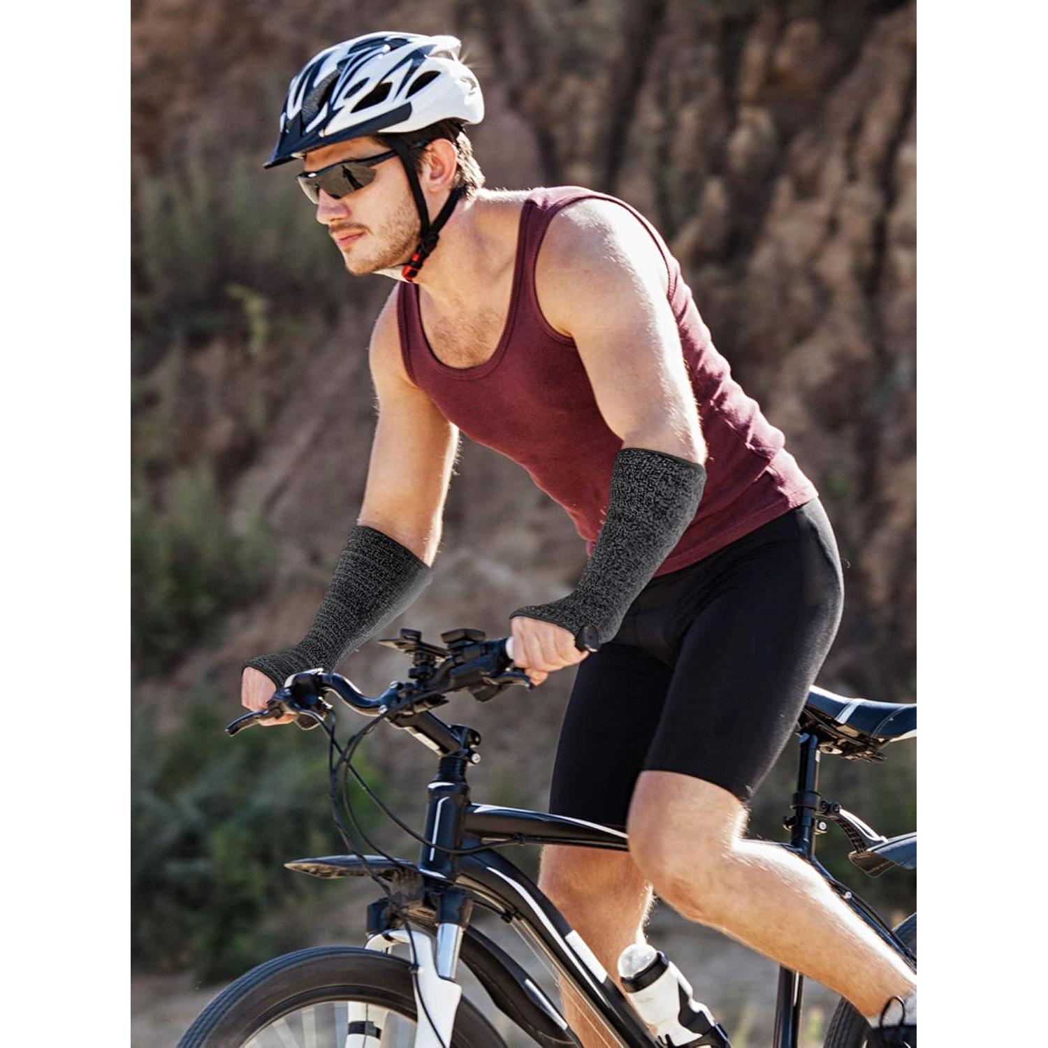 Manguitas Resistentes a Cortes Satinior - 2 Pares Grises