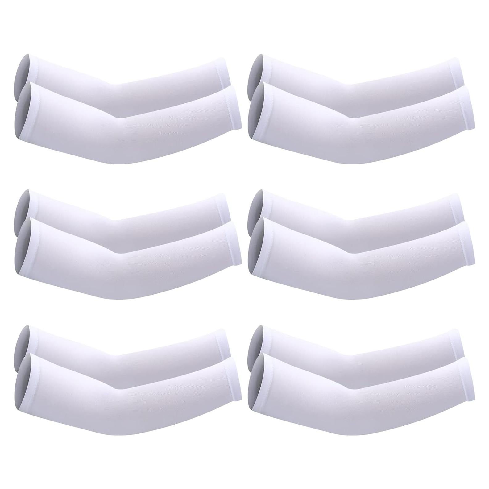 Mangas de Protección Solar UV SATINIOR 6 Pares Niños UPF 50+