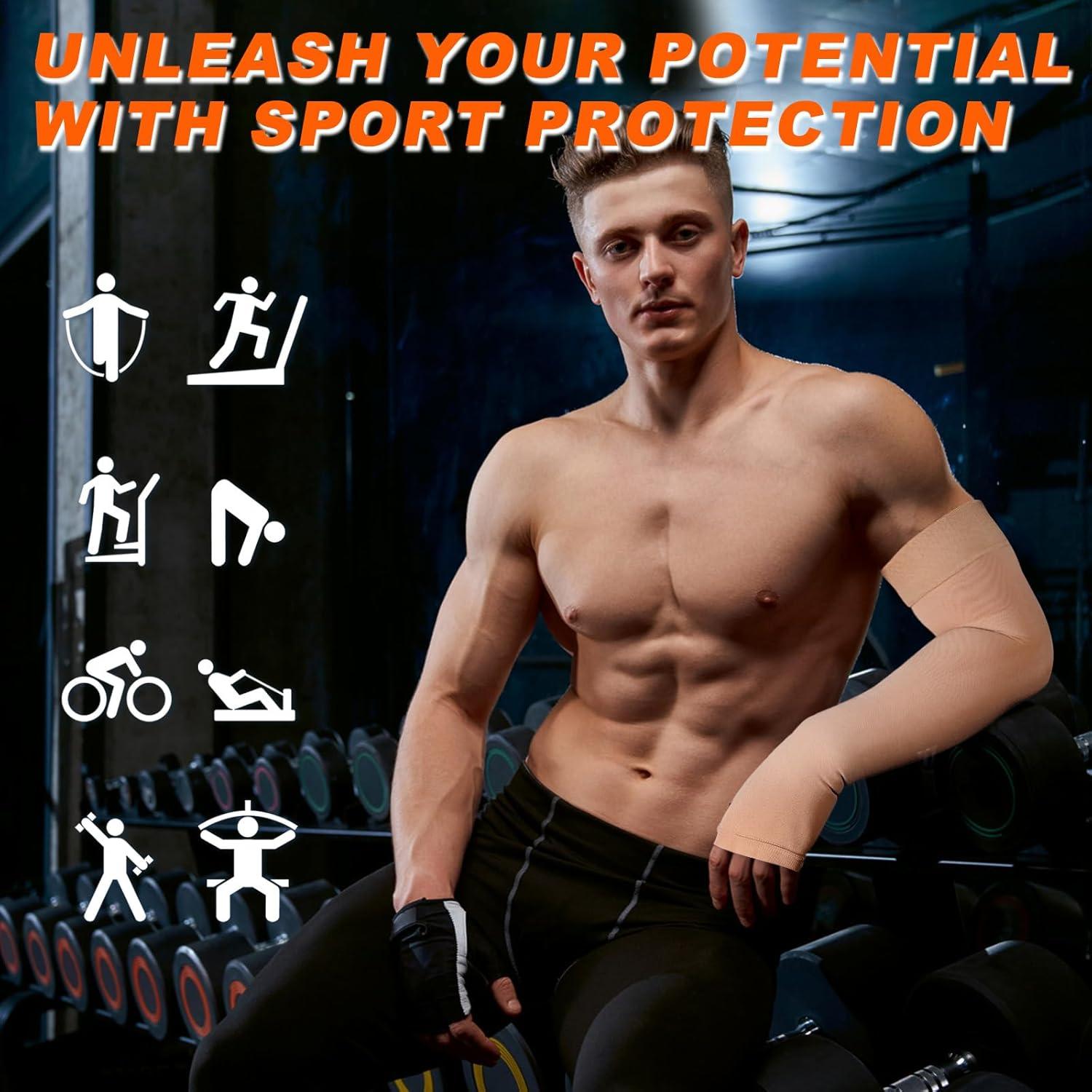 Manga de Compresión Médica Hiball 20-30 mmHg para Brazo