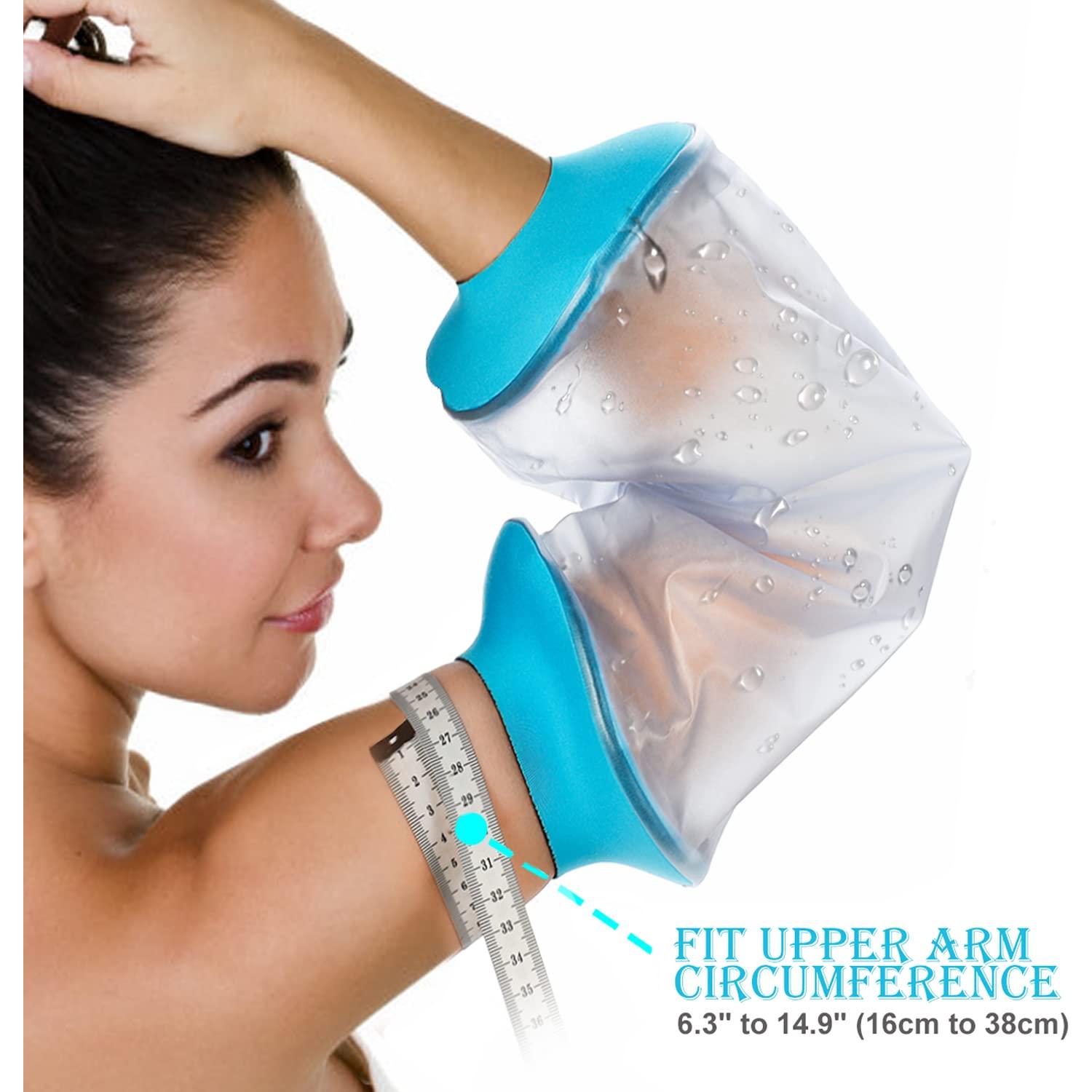 Cubierta de Ducha PICC Asunby Impermeable para Brazo 16-38cm