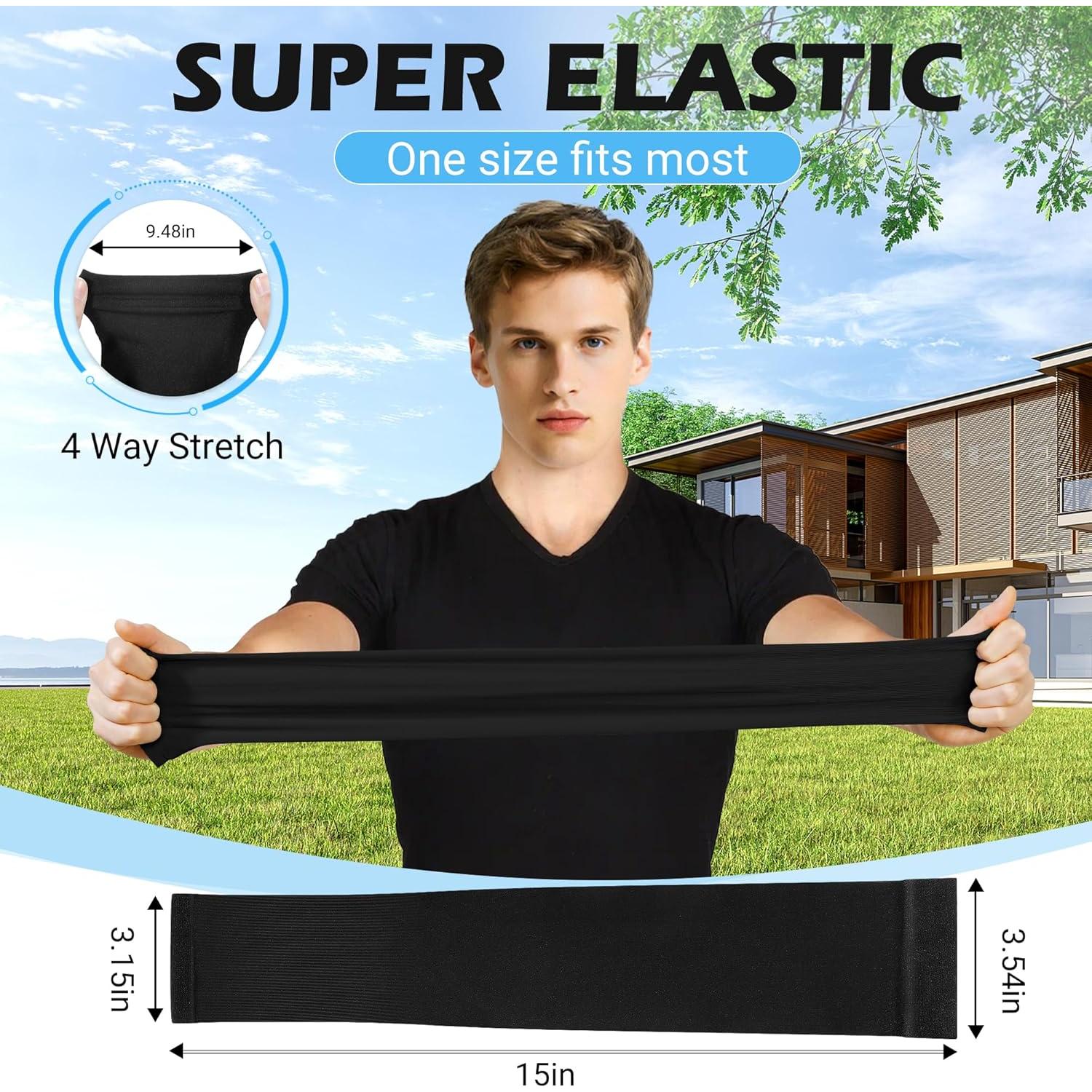 Manguitas de Compresión UV Jelbolin para Hombres y Mujeres