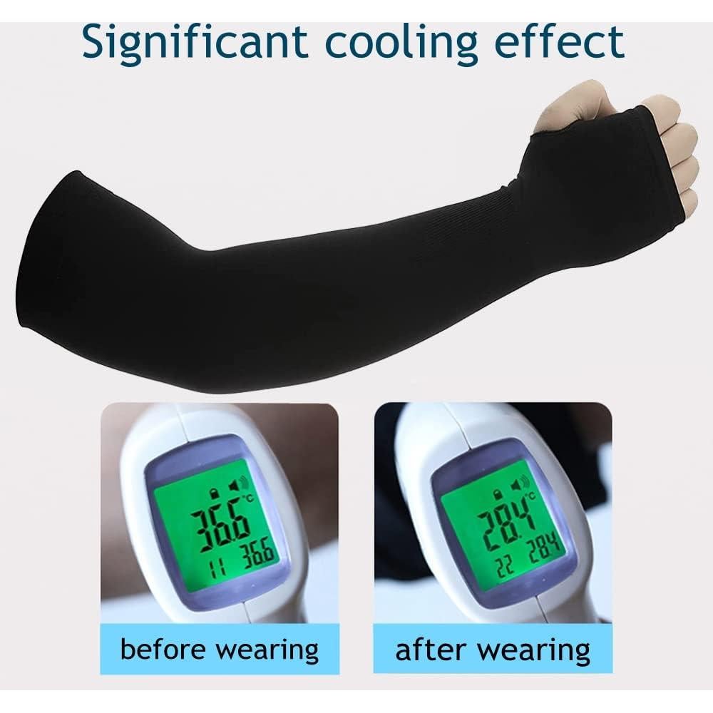 Mangas de Protección Solar UV UPF 50+ Unisex - Compresión Fría