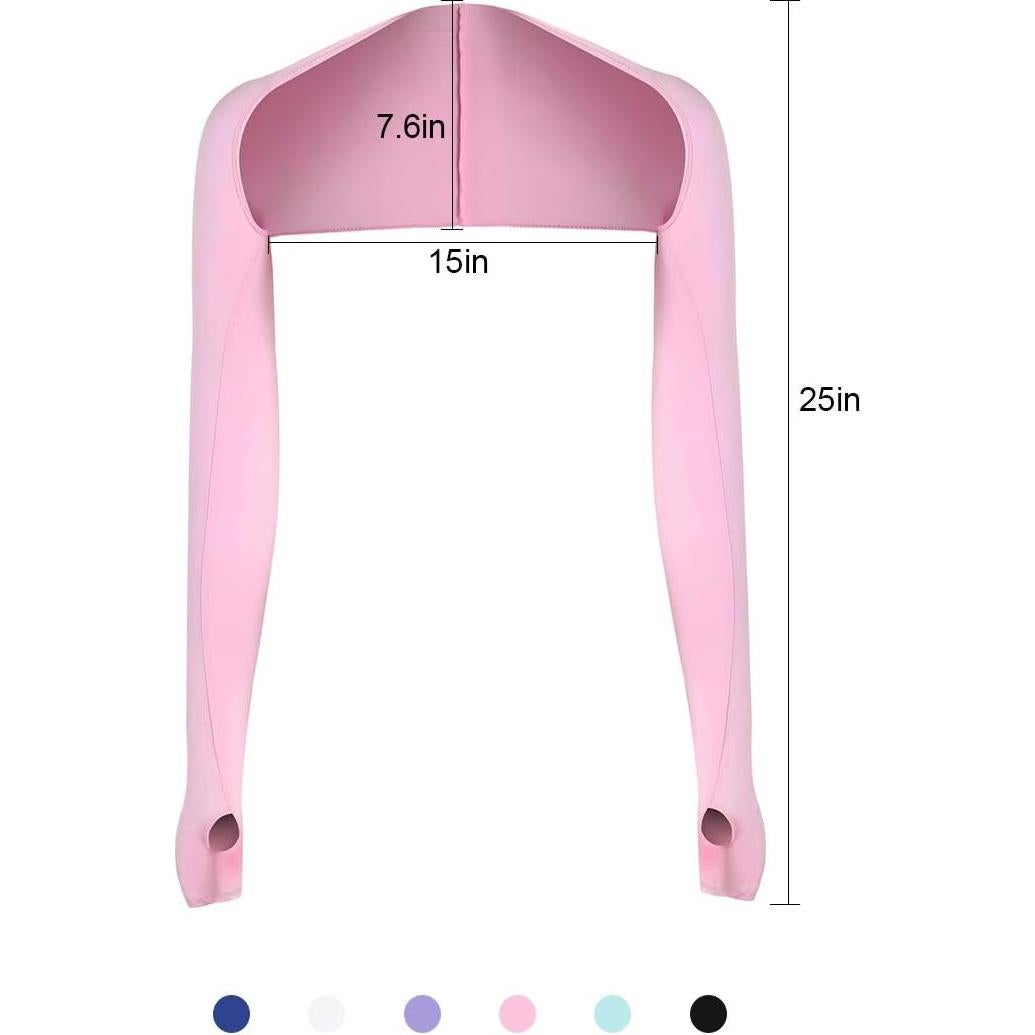 Mangas Enfriadoras AOUTACC Solar UV para Mujeres - 6 Piezas