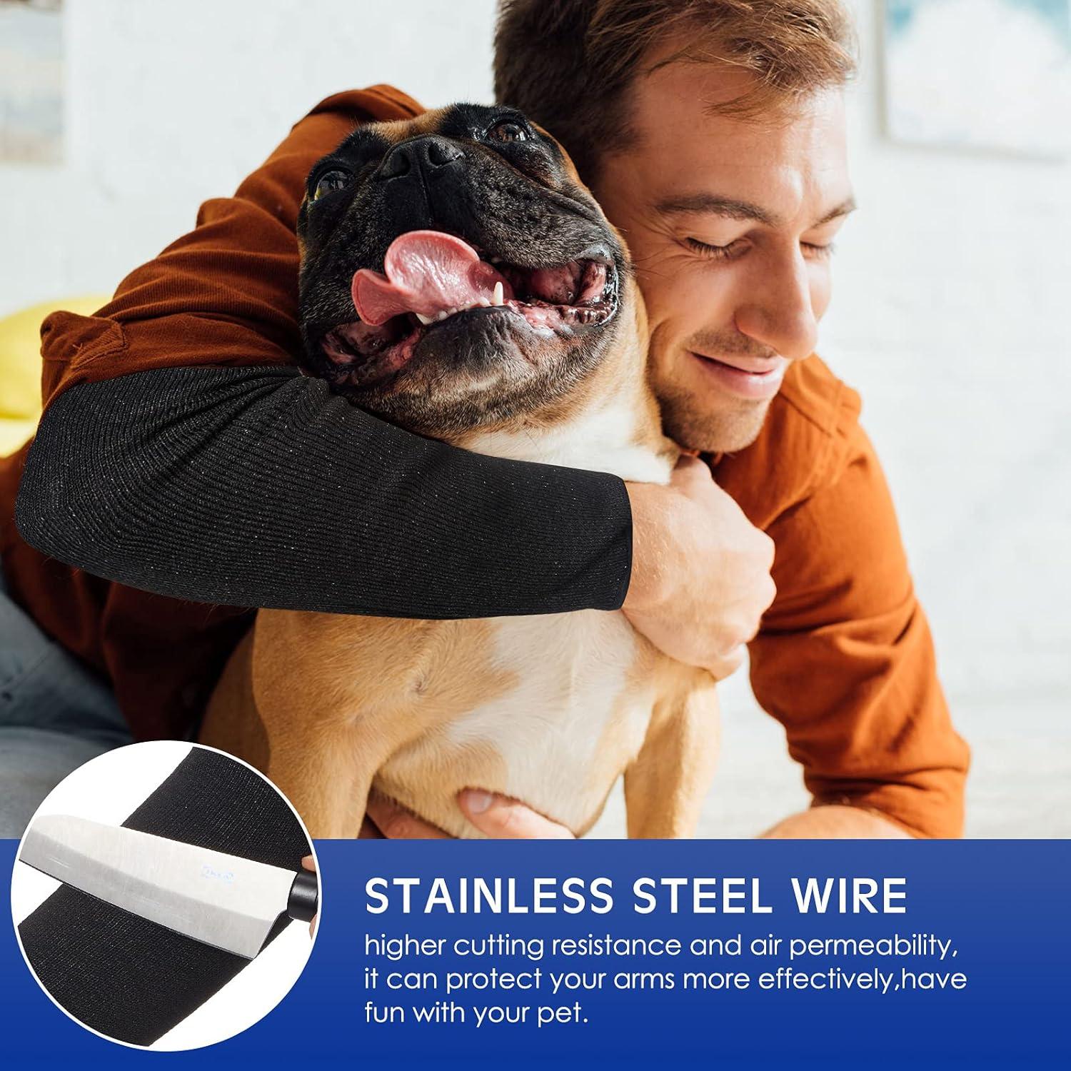 Mangas Protectores para Brazos Geyoga - HPPE, Negro, Grande