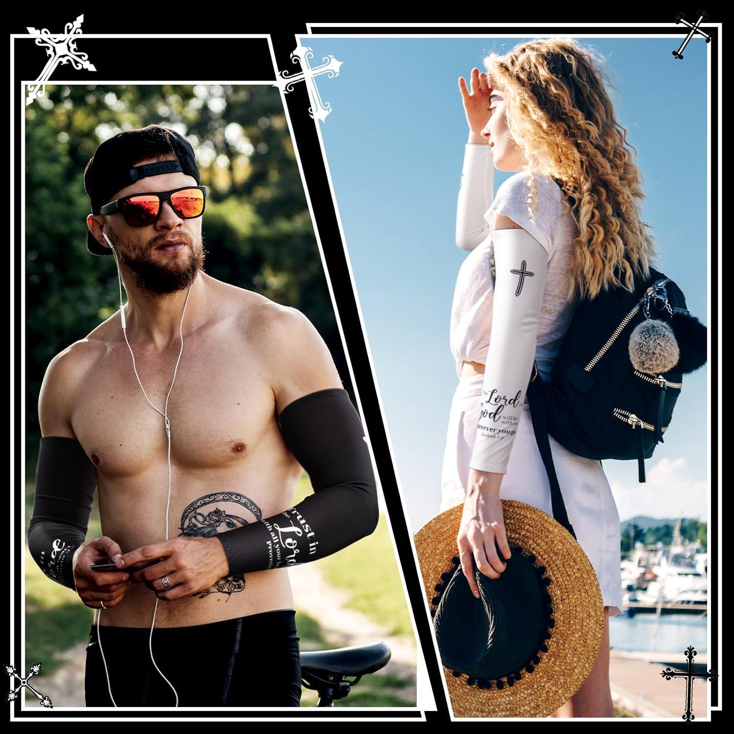 6 Pares de Mangas Refrigerantes UV para Deportes - Unisex