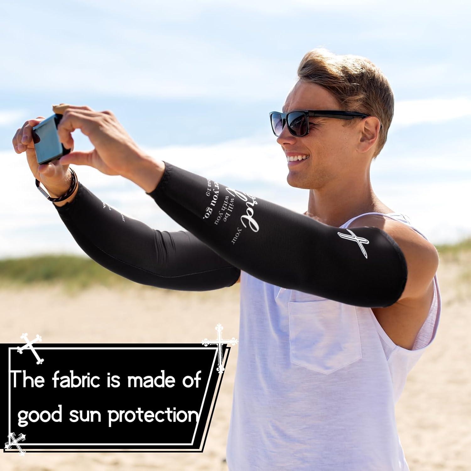 6 Pares de Mangas Refrigerantes UV para Deportes - Unisex