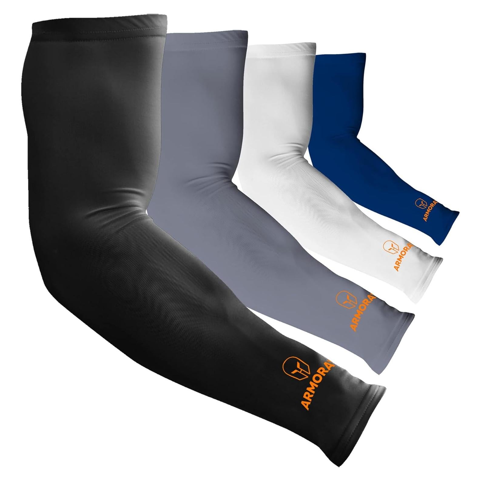 Manguitos Antideslizantes Armoray UV para Hombres y Mujeres - 4 Pares