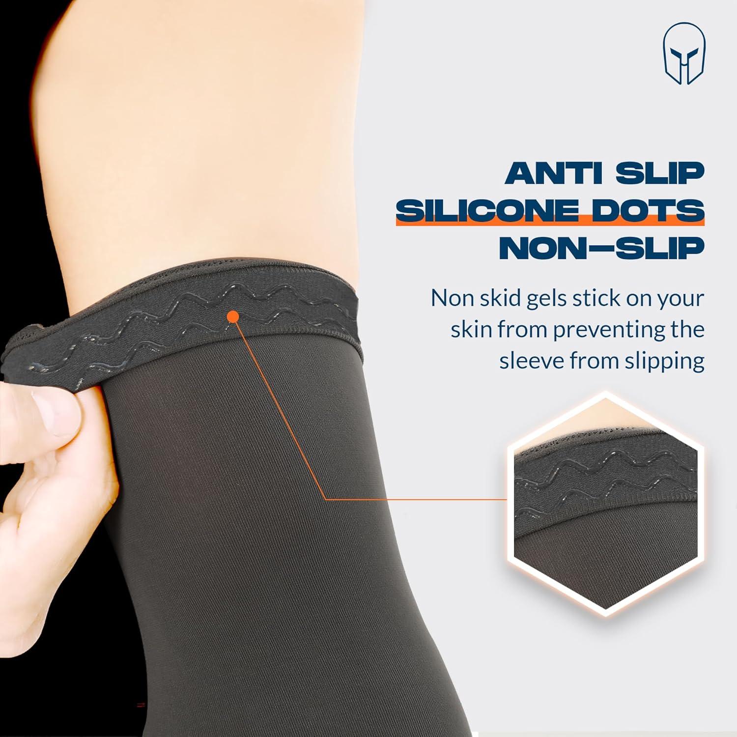 Manguitos Antideslizantes Armoray UV para Hombres y Mujeres - 4 Pares