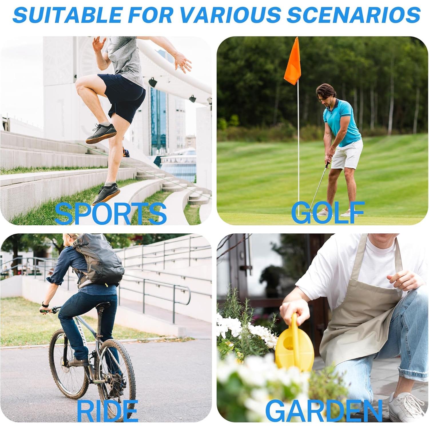 Mangas UV de Compresión para Hombres - Protección Solar y Enfriamiento