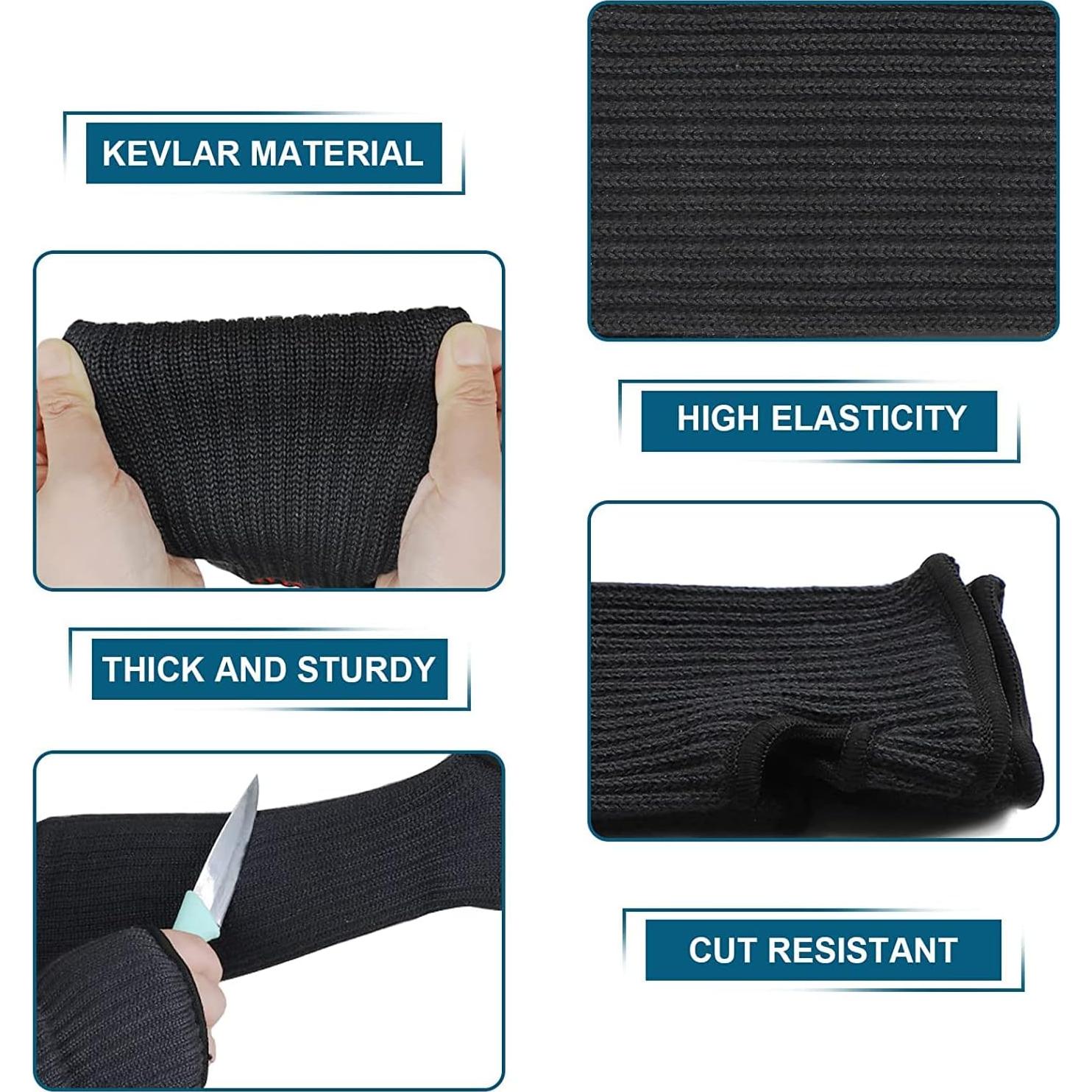 Mangas Protectores Resistentes a Cortes Aramida - 45.72 cm