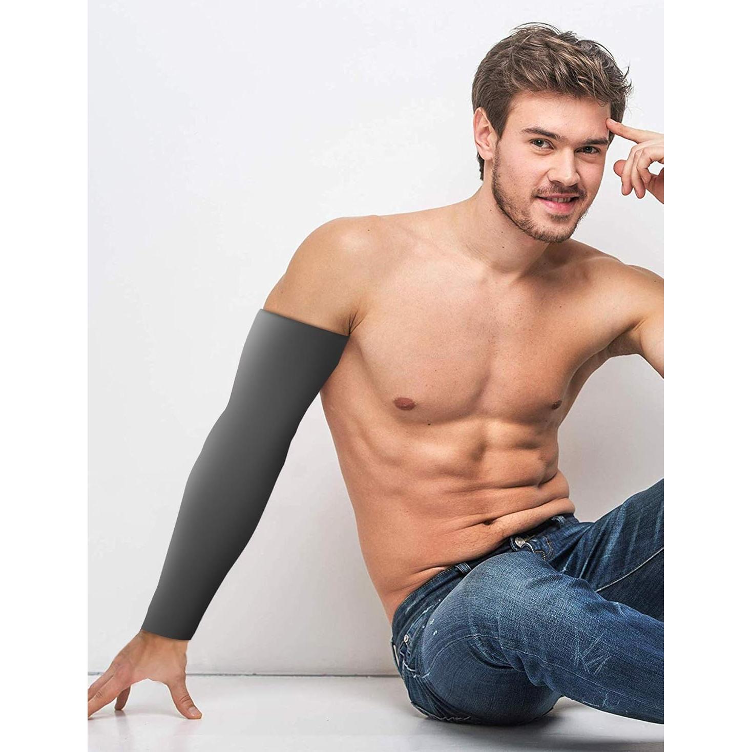 Mangas Largas Unisex Hicarer Protección UV Seda Fría 18 Pares