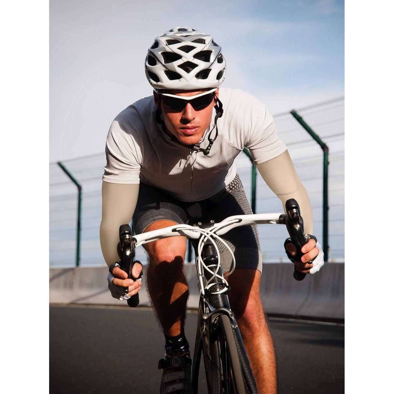 16 Pares Mangas Refrigerantes UV Bememo para Hombres y Mujeres