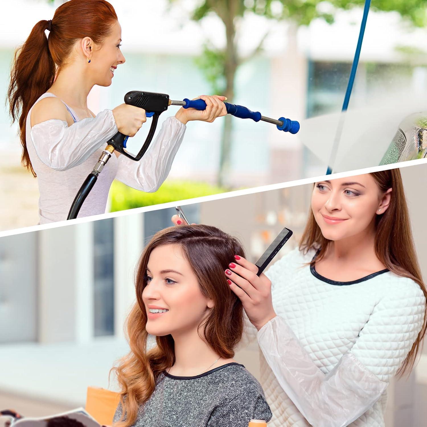 Yinder 200 Fundas Desechables para Brazo Impermeables Blancas