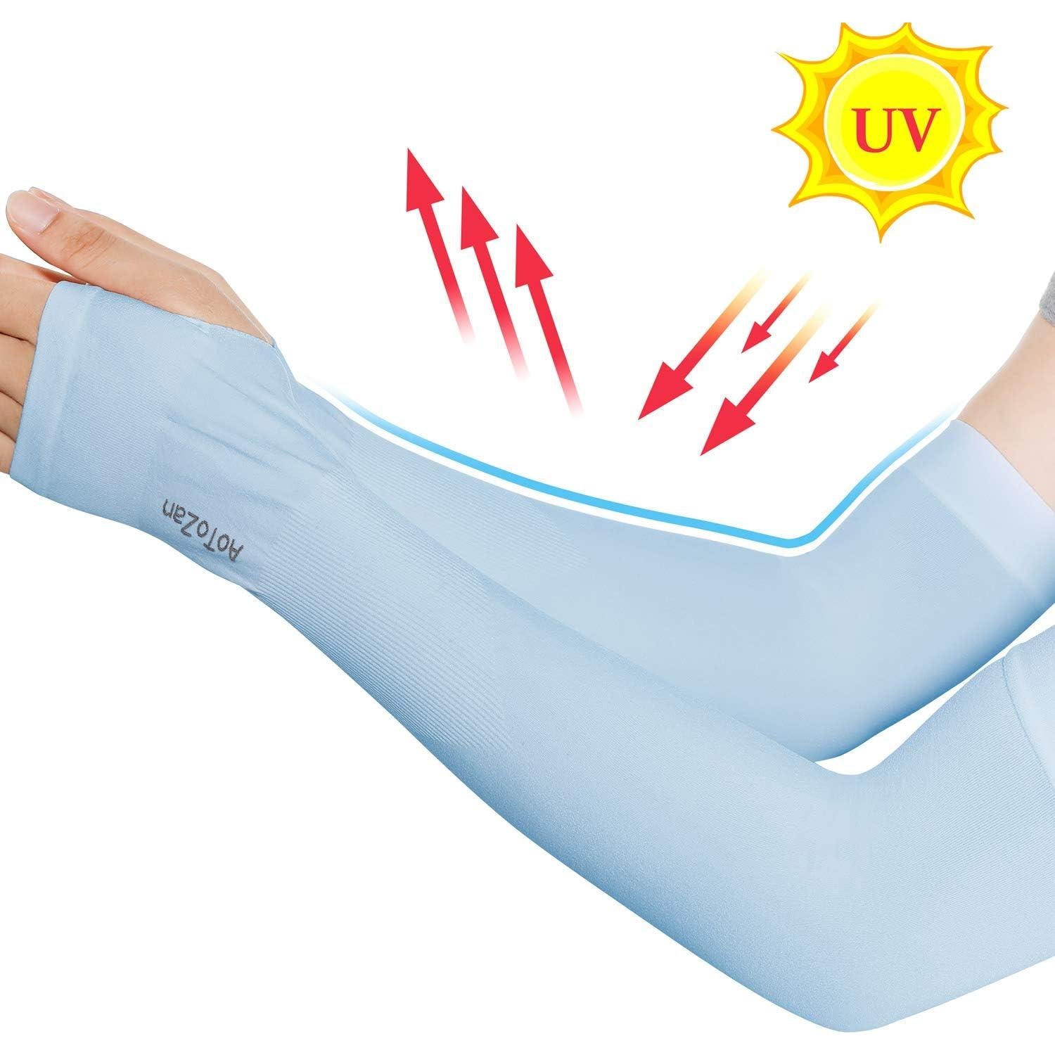 6 Pares de Mangas para Brazos UPF50+ Unisex - Protección UV