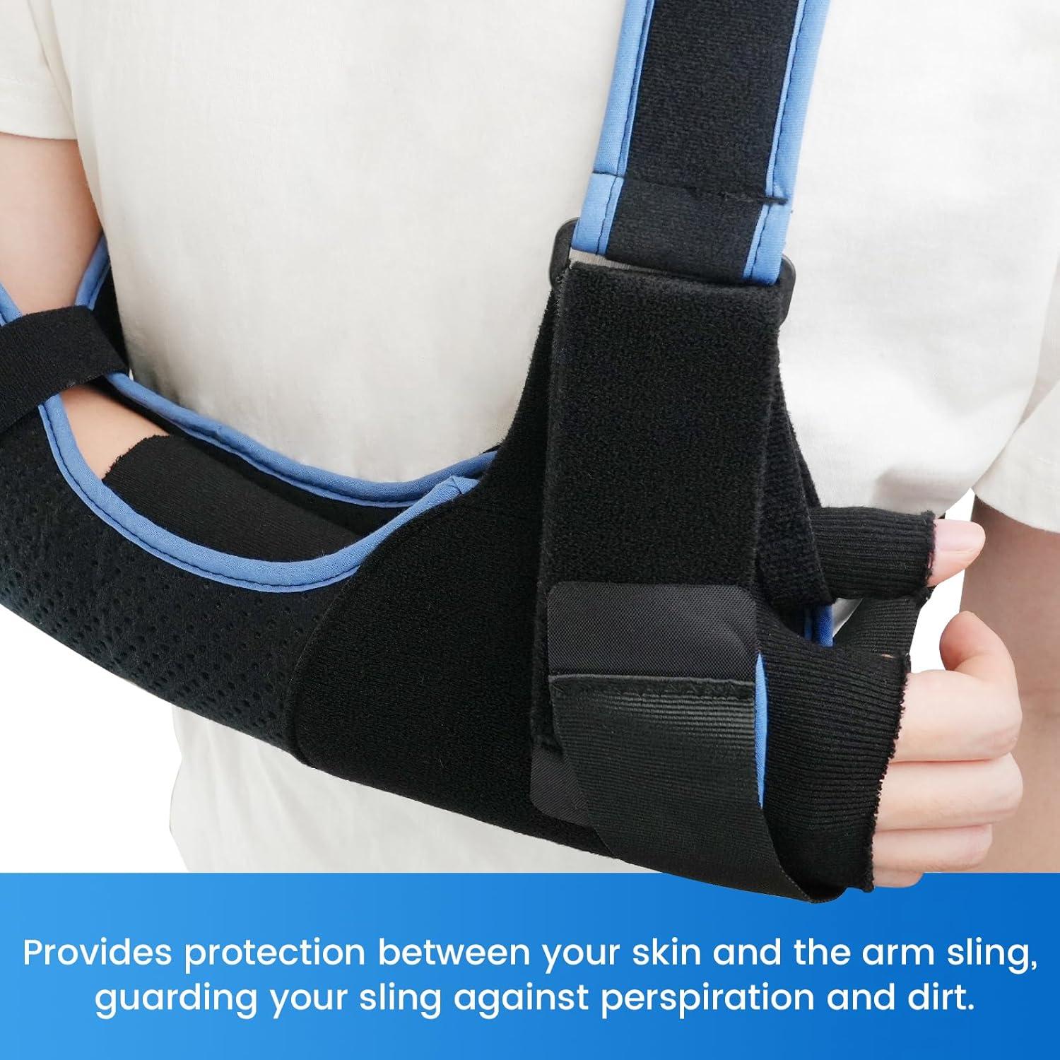 Calcetines de Mano Velpeau para Férula - Paquete de 10 - Negro M