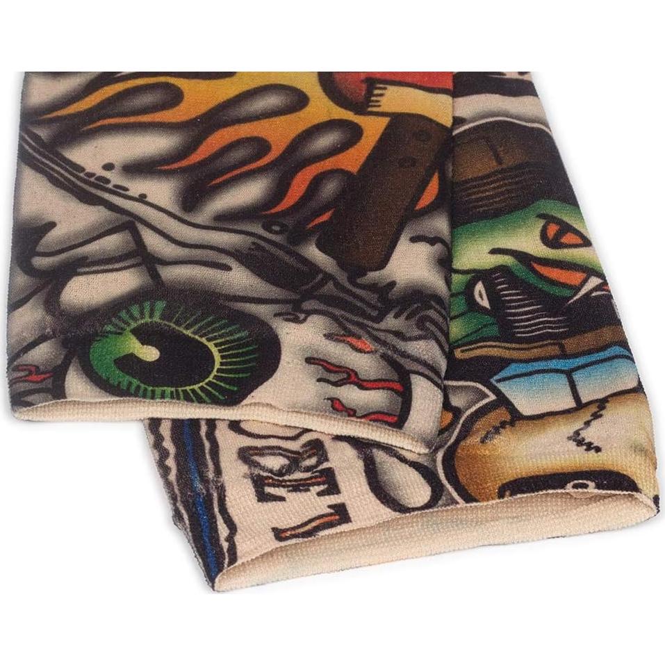 6 Mangas de Tatuaje Temporal Falsas Jurxy Unisex Protección Solar