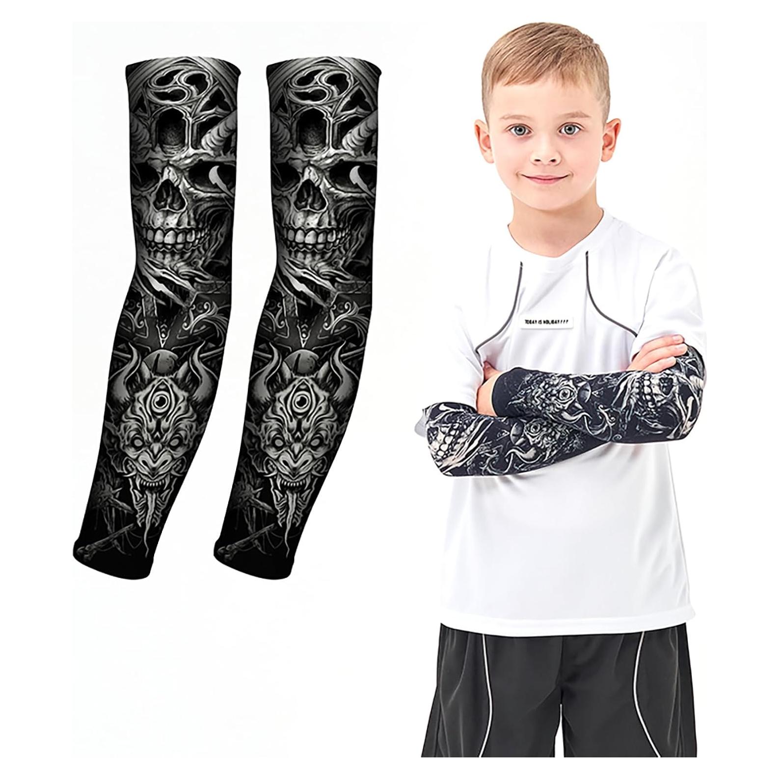 Mangas de Protección Solar UV para Niños UPF 50 Enfriamiento