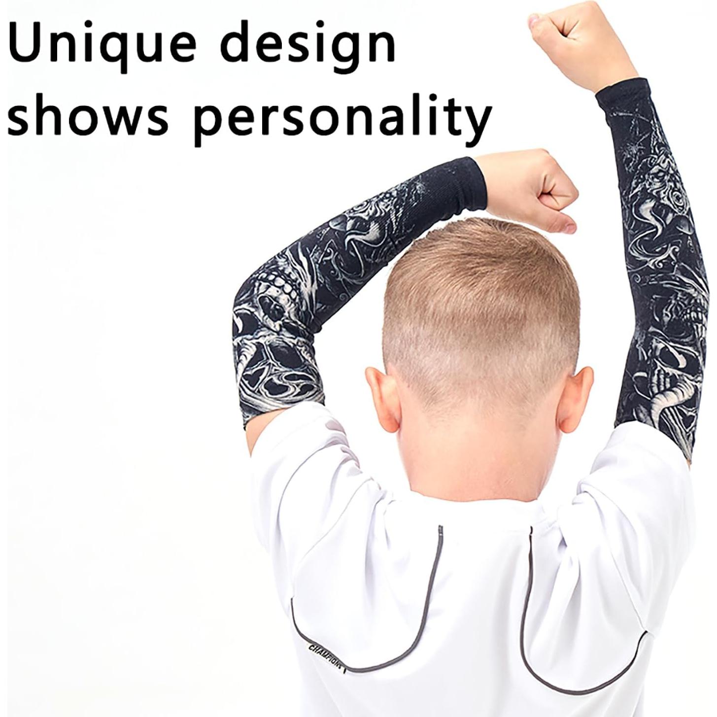 Mangas de Protección Solar UV para Niños UPF 50 Enfriamiento