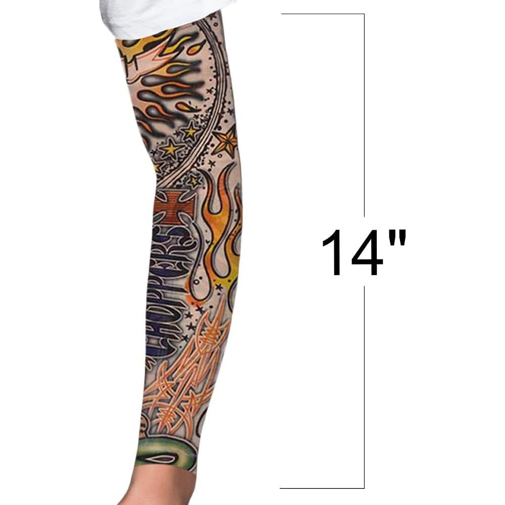 Mangas de Tatuaje Temporales ArtCreativity - 12 Pares Vintage