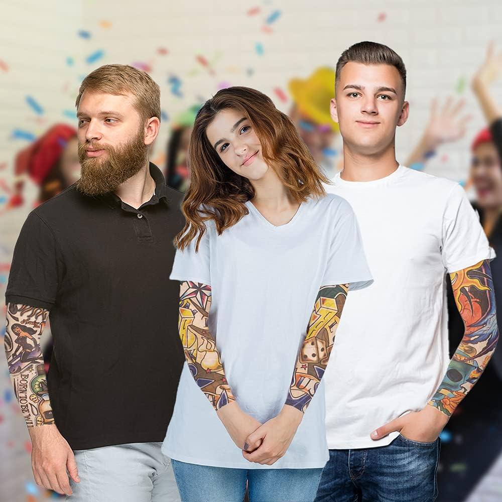 Mangas de Tatuaje Temporales ArtCreativity - 12 Pares Vintage