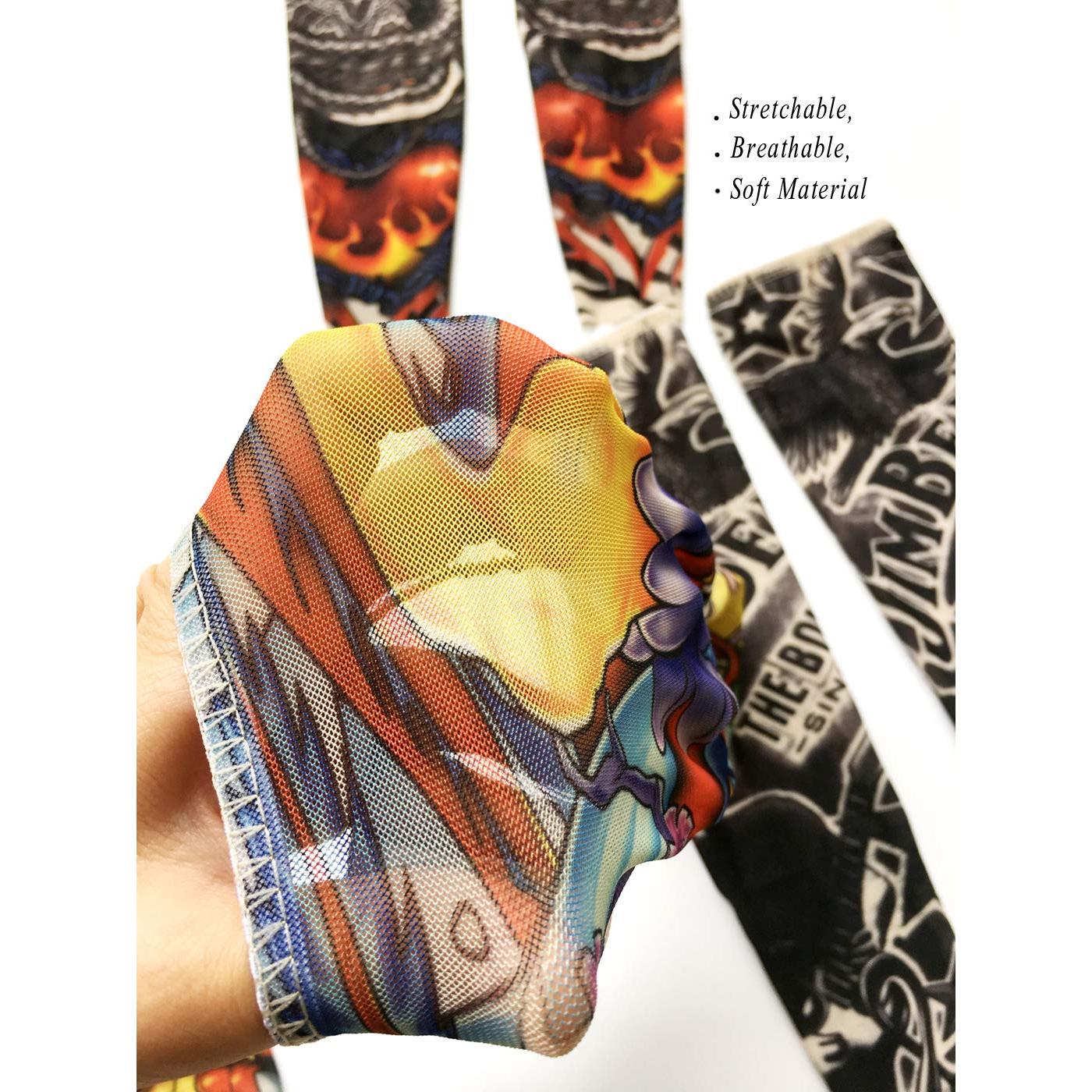 Mangas de Tatuajes Temporales iToolai para Niños 2-8 Años