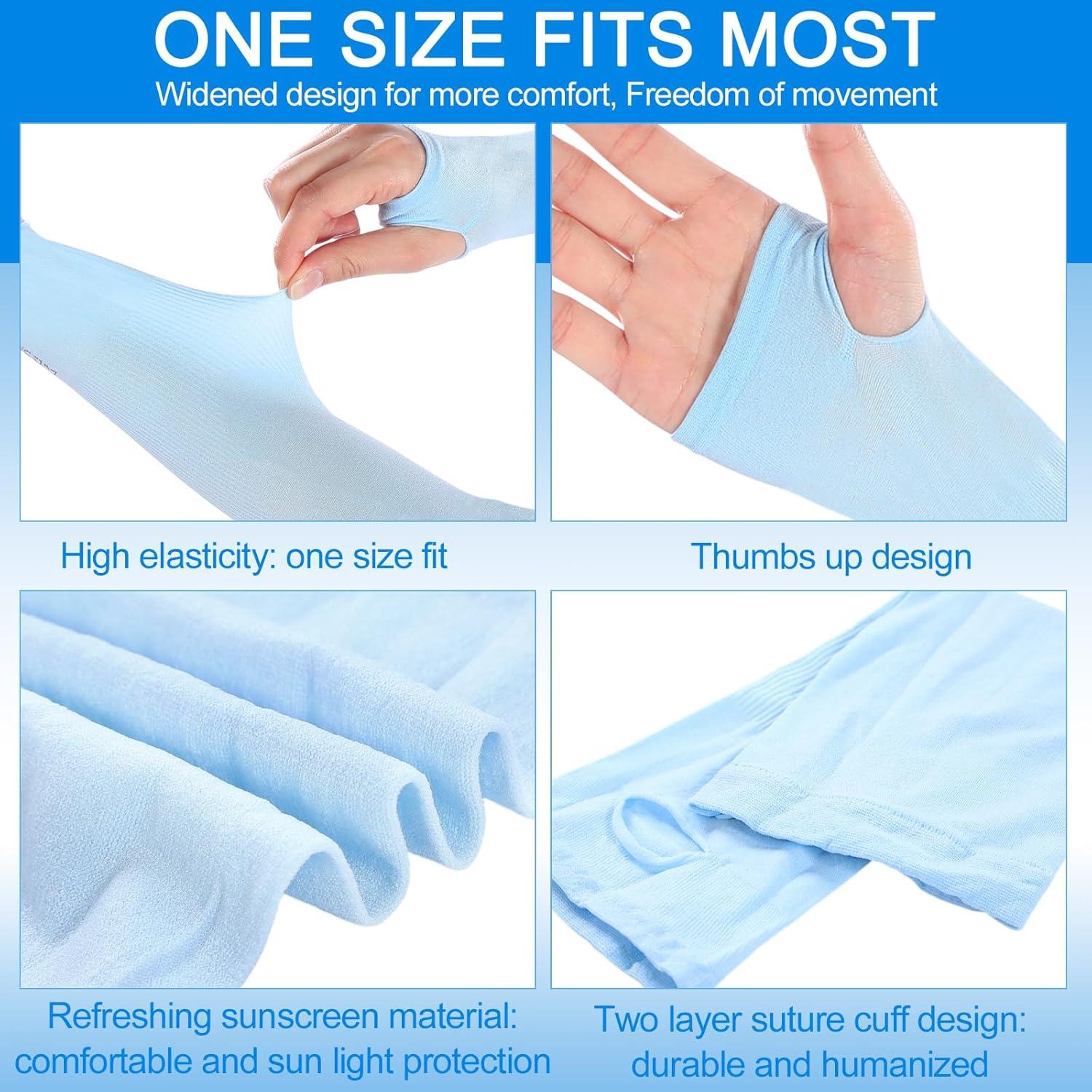 Set 8 Pares Mangas de Compresión SATINIOR para Brazo Mujer