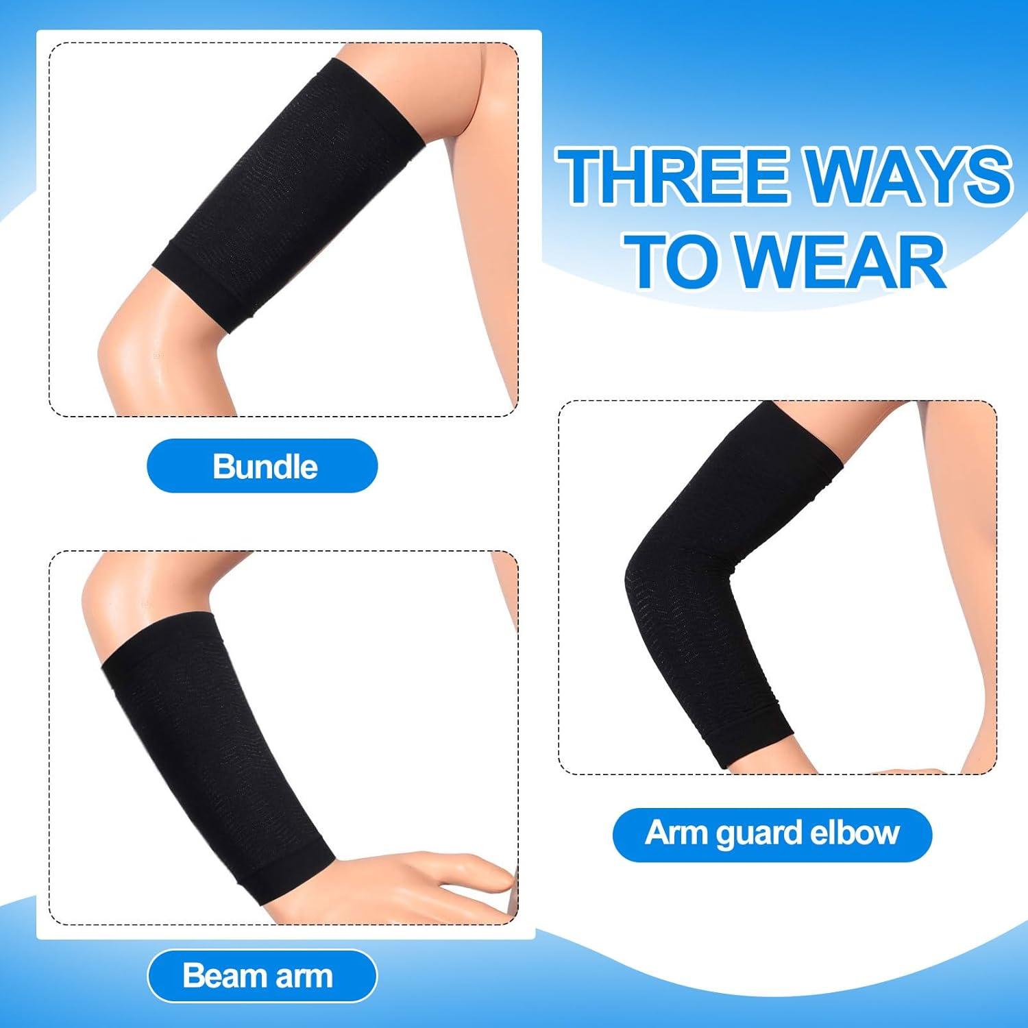 Set 8 Pares Mangas de Compresión SATINIOR para Brazo Mujer