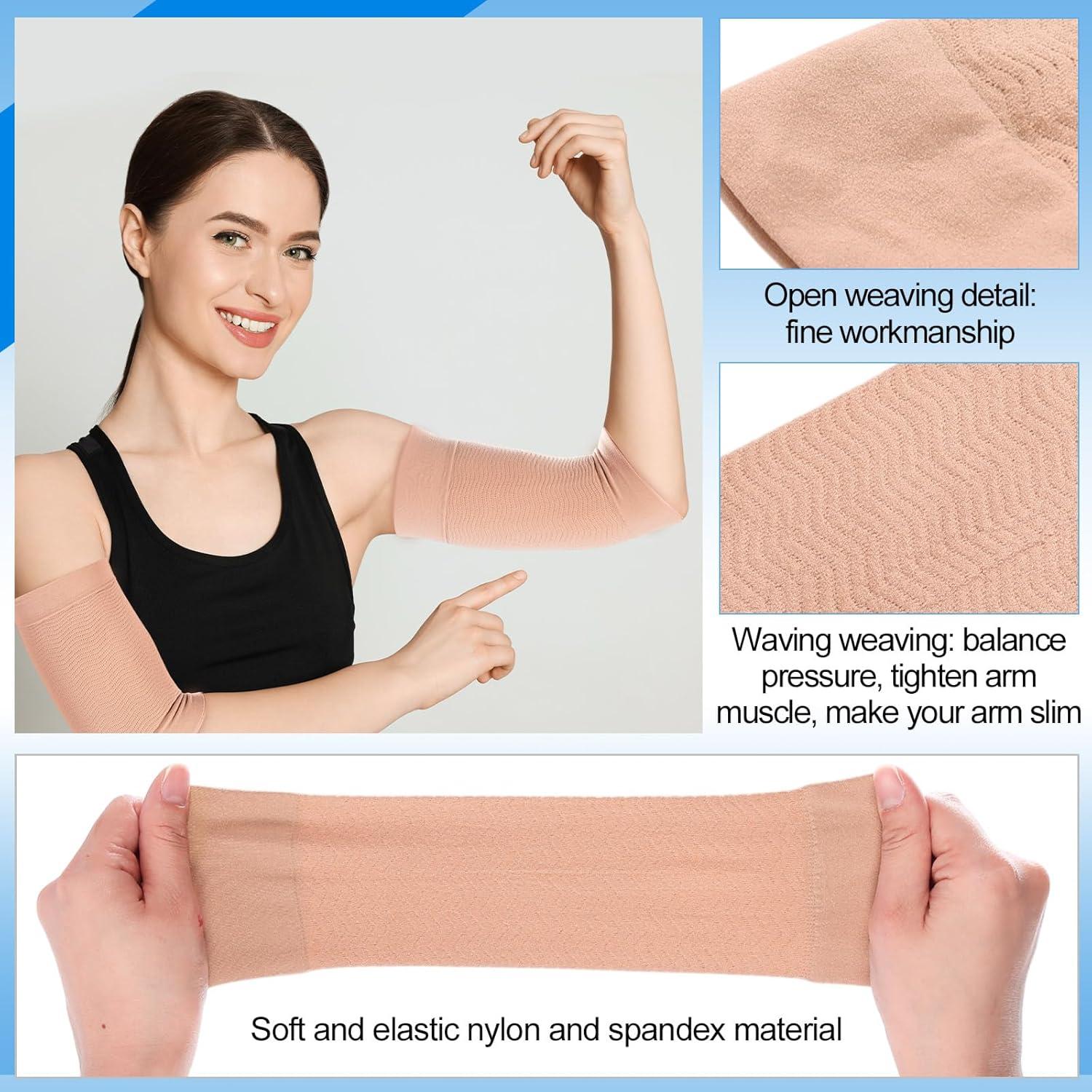 Set 8 Pares Mangas de Compresión SATINIOR para Brazo Mujer