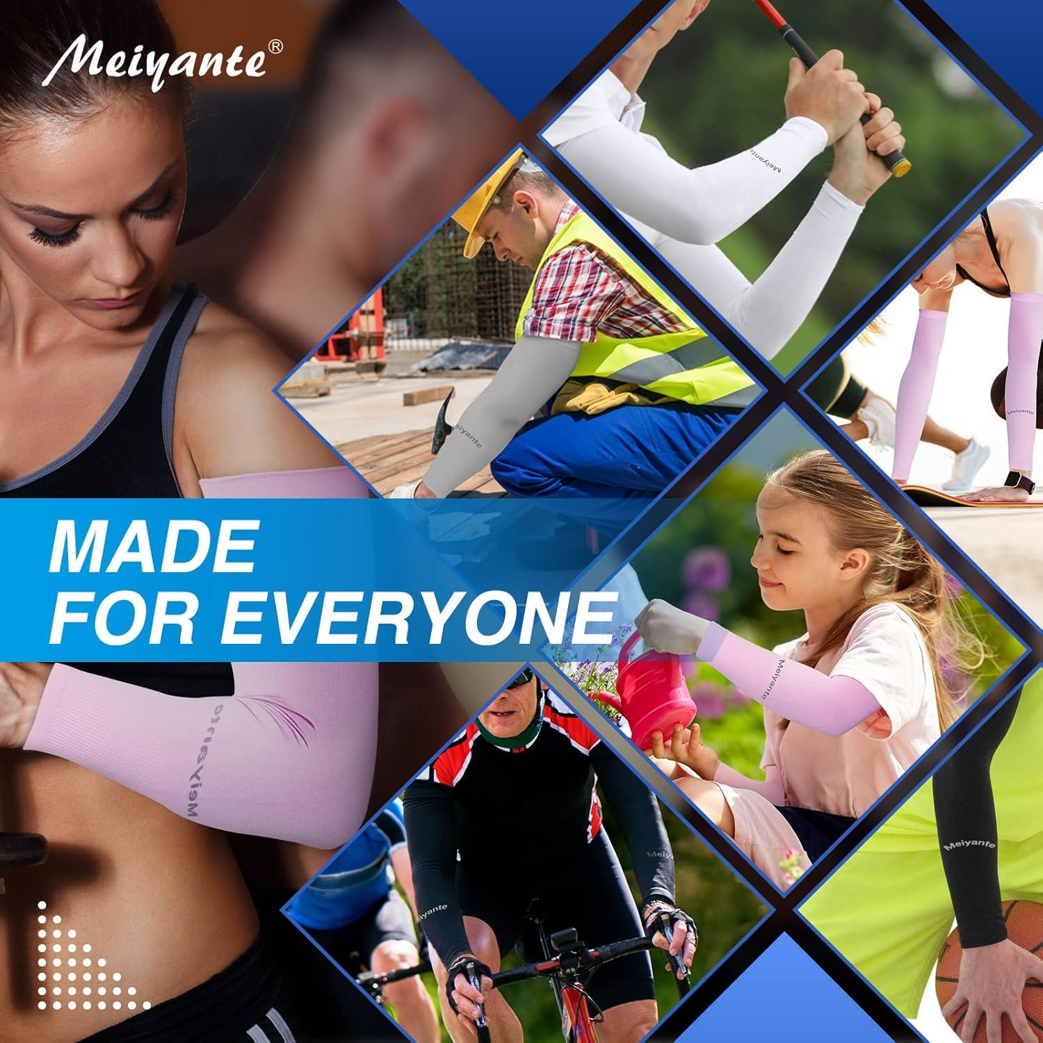 Mangas para brazos Meiyante UPF 50+ Unisex - Protección UV