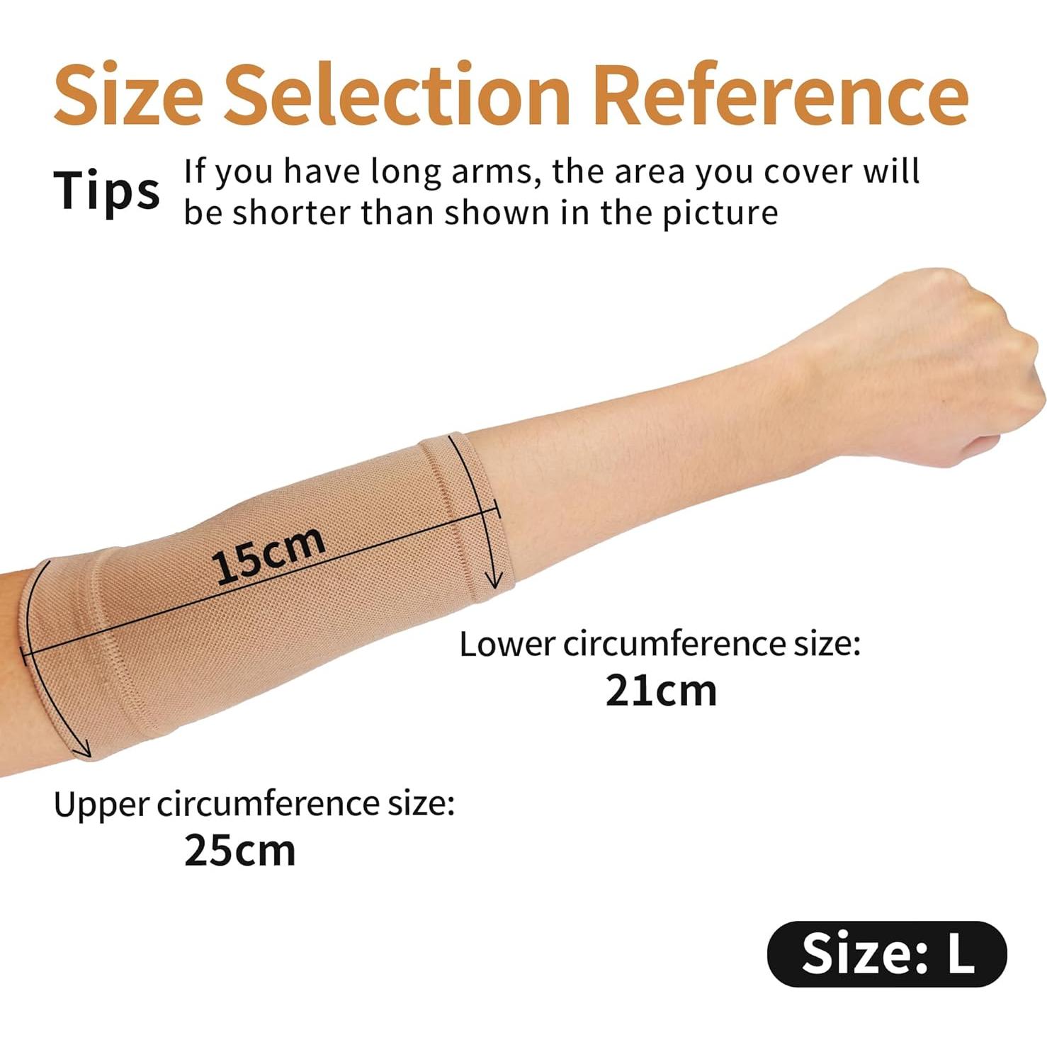 Mangas de Cubierta de Tatuaje Chrontier para Muñeca y Antebrazo