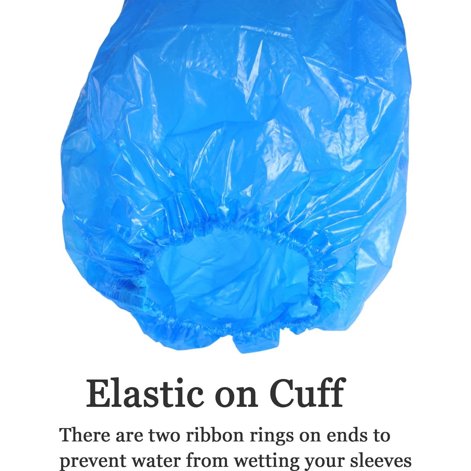 Mangas Desechables Yzurbu 200 Piezas Impermeables 100 cm