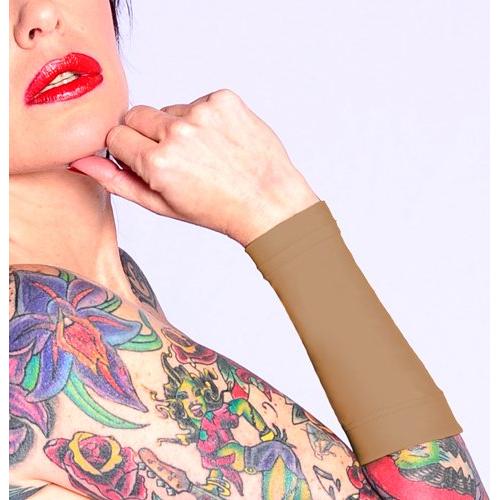 Manga Cubierta de Tatuaje Tat2X Ink Armor 23 cm Tono Bronceado