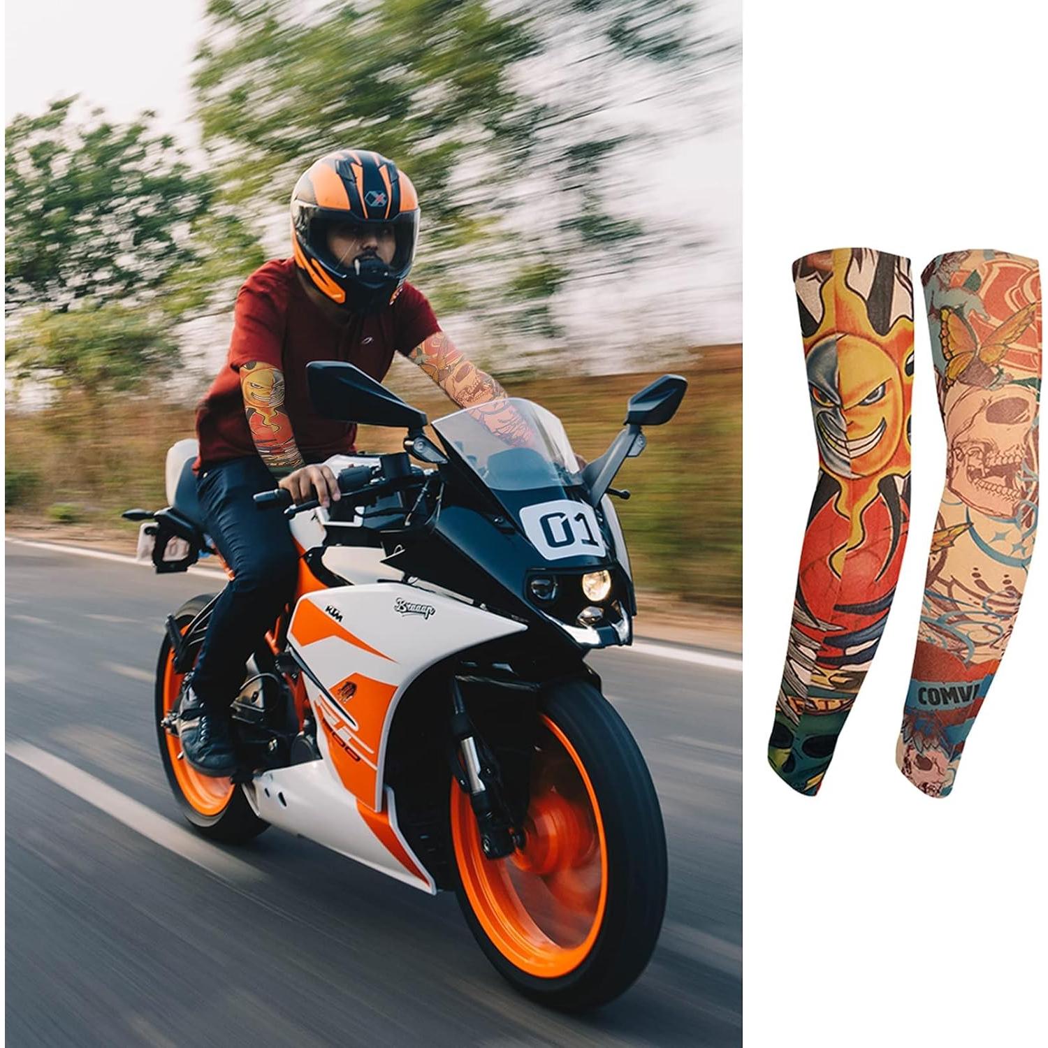 Mangas de Tatuaje Temporales Aresvns 20 Piezas UV Unisex