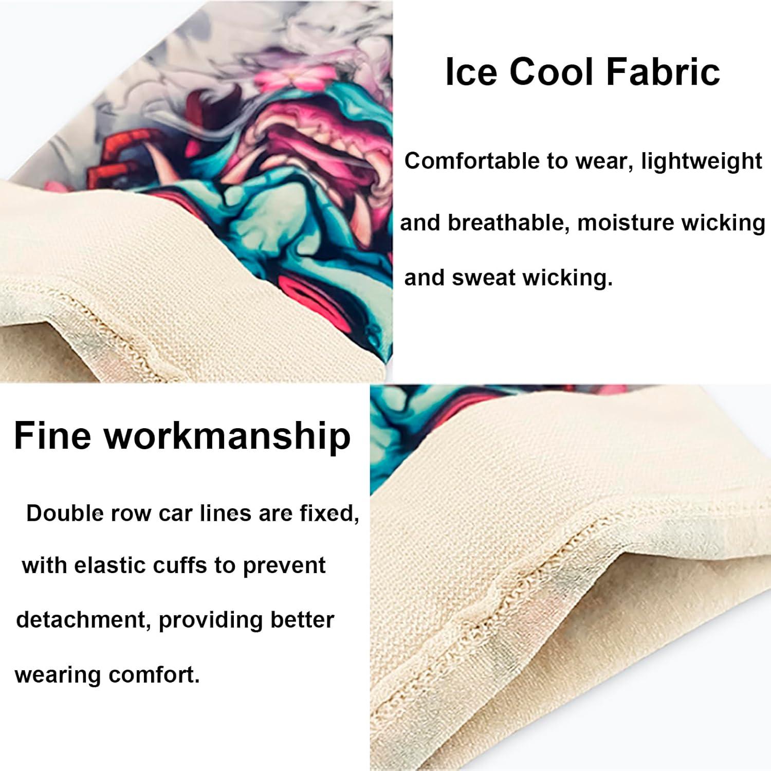 Mangas de Protección Solar UV para Brazo - Enfriamiento y Compresión