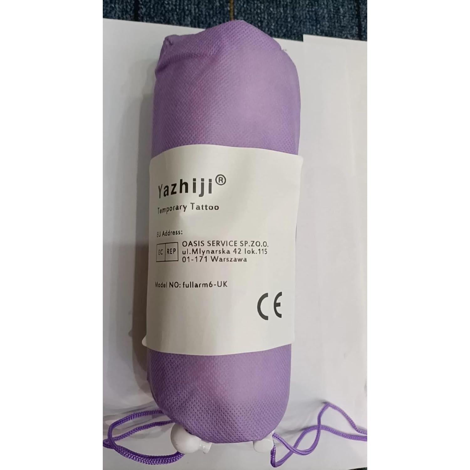 Tatuajes Temporales Extra Grandes Yazhiji - 18 Hojas 58x18cm