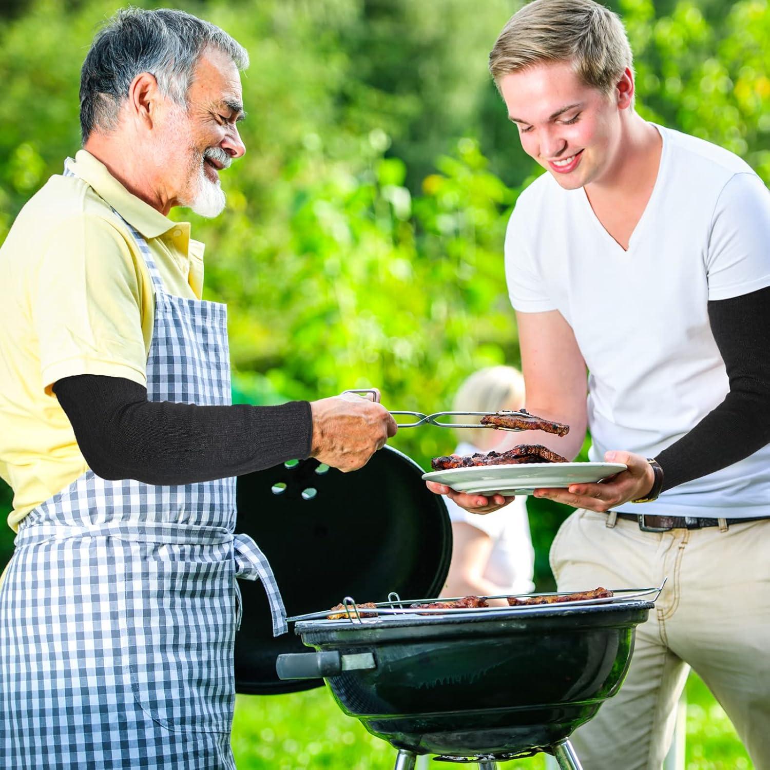 Chuarry 3 Pares de Mangas Protectivas Resistentes a Cortes Nivel 5