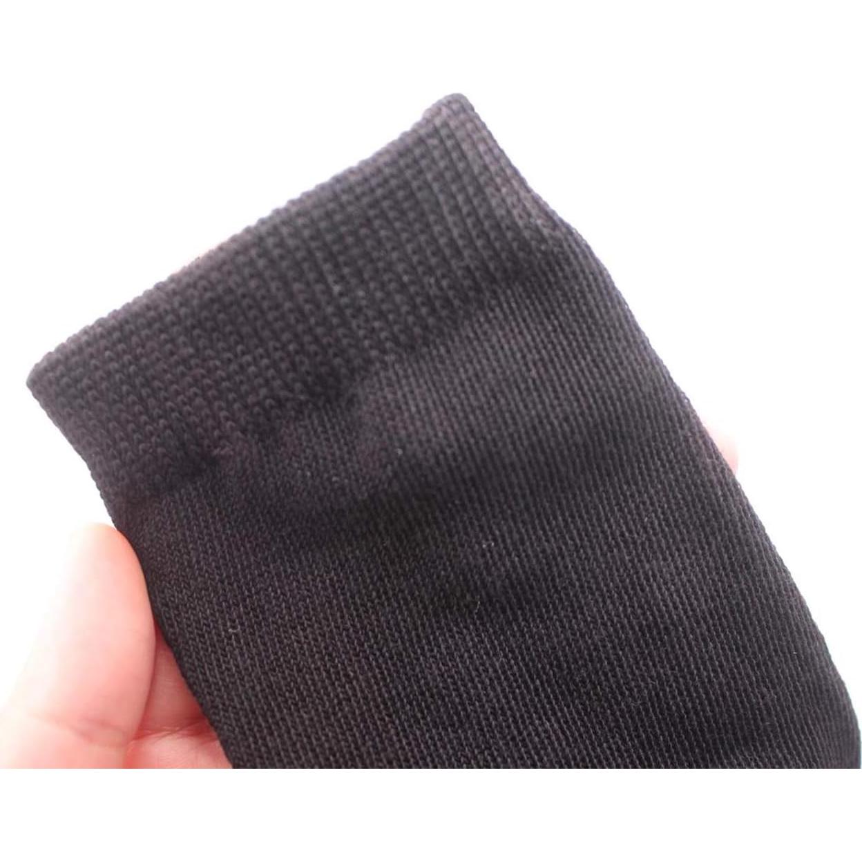 Mangas Térmicas Sin Dedos Elásticas para Damas - Negro