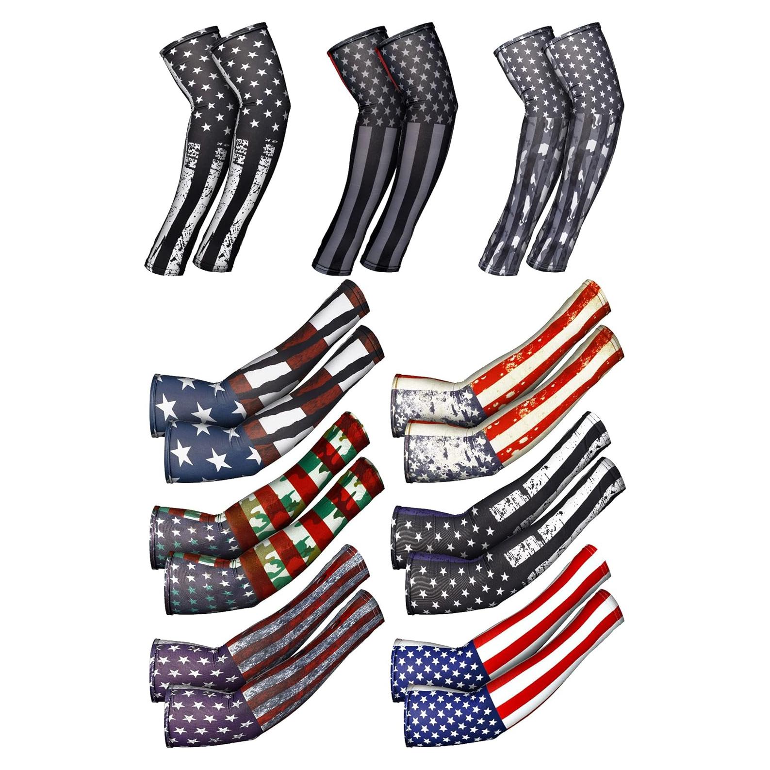 Mangas para Brazos Geyoga 9 Pares Protección Solar Unisex