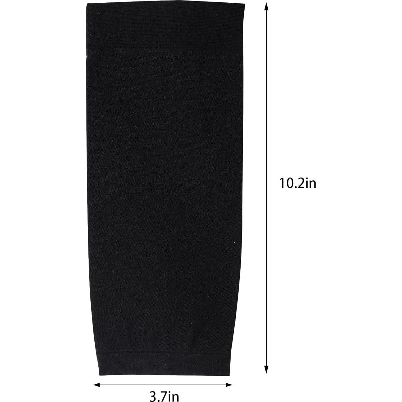 HOVEOX 3 Pares Mangas Cubiertas de Tatuaje Negro 25.9 cm