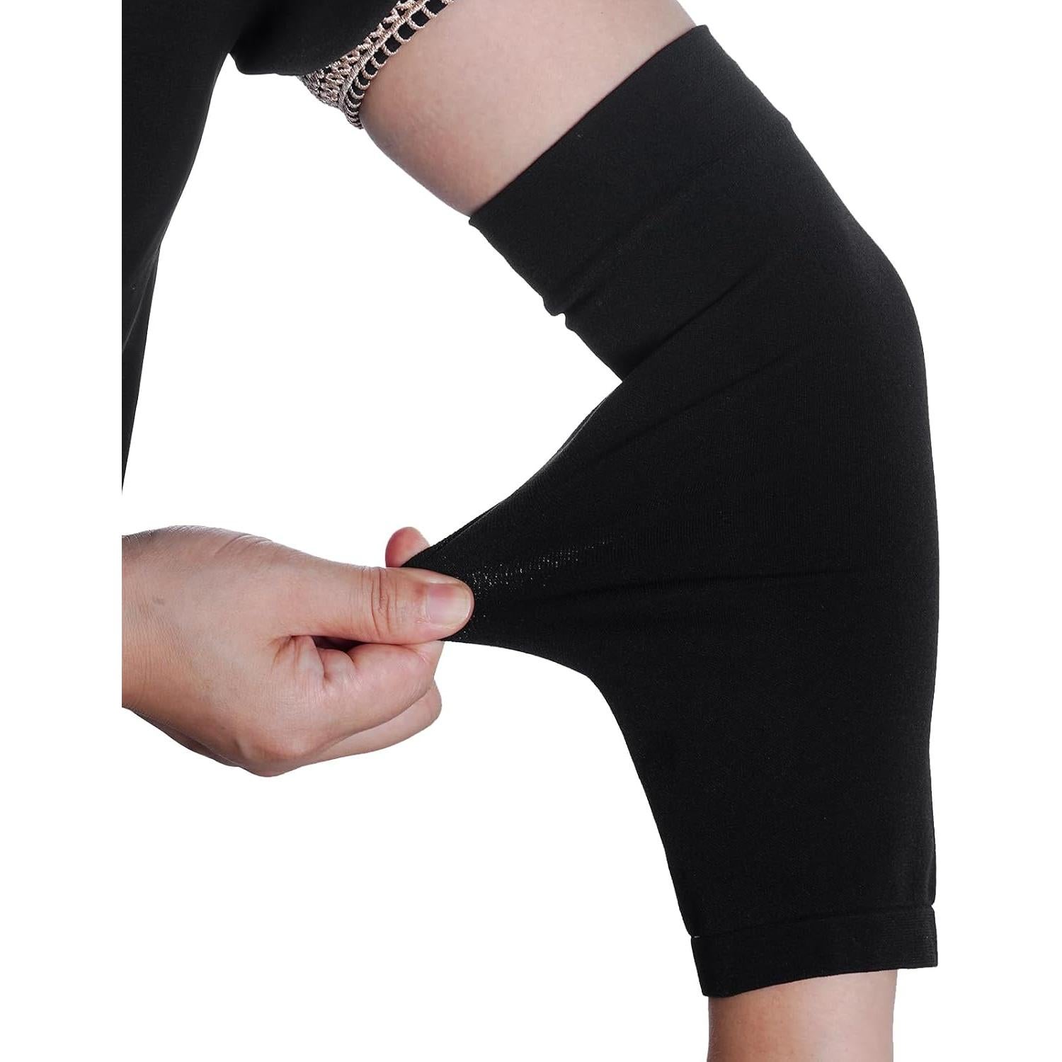 HOVEOX 3 Pares Mangas Cubiertas de Tatuaje Negro 25.9 cm