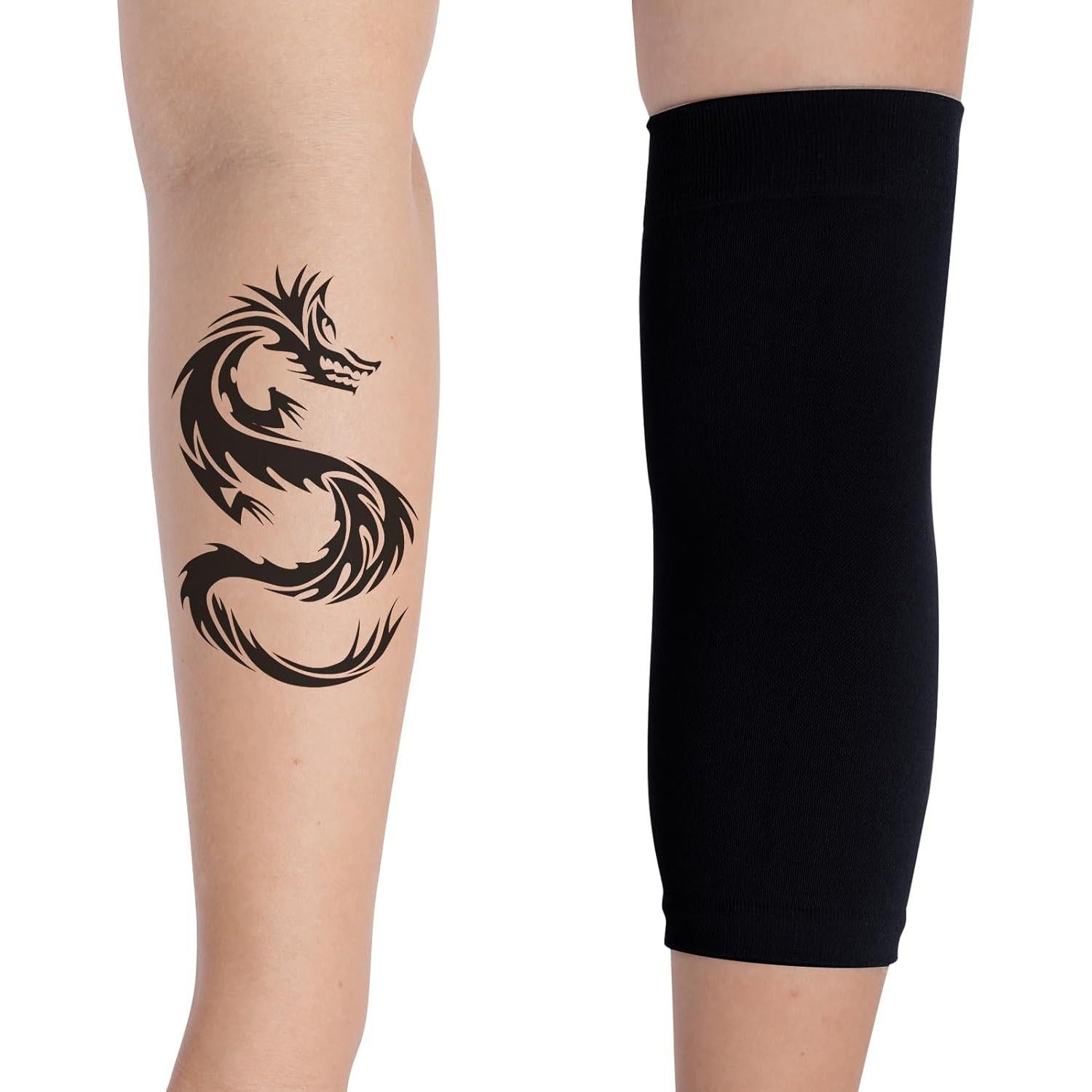 Mangas Cubiertas de Tatuaje HOVEOX - 2 Pares Negros