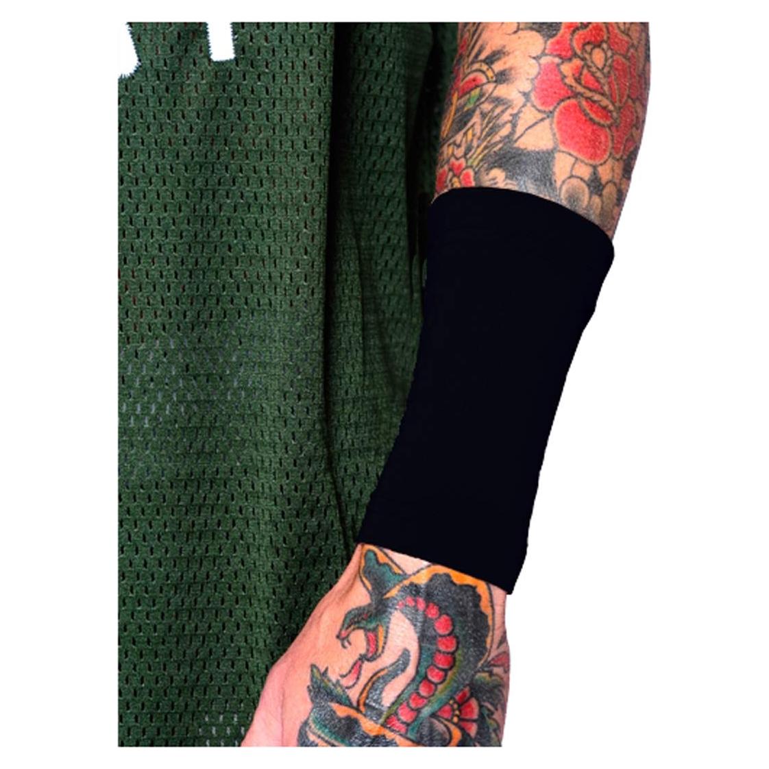 Manga Cubierta de Tatuaje Tat2X para Antebrazo 15 cm Negra