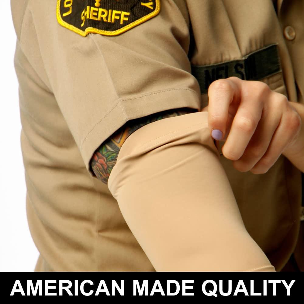 Manga Cubierta de Tatuaje Tat2X para Antebrazo 15 cm Negra